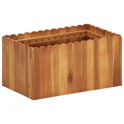 Sonata Градинска повдигната леха, 50x30x25 см, акациево дърво масив - Ghivece, jardiniere