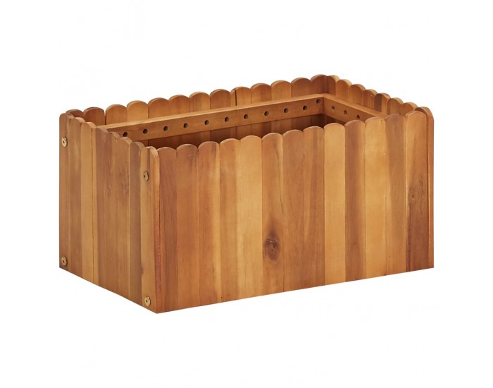Sonata Градинска повдигната леха, 50x30x25 см, акациево дърво масив