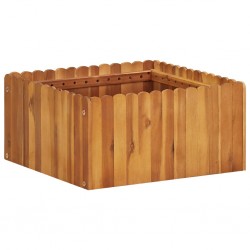 Sonata Градинска повдигната леха, 50x50x25 см, акациево дърво масив - Ghivece, jardiniere