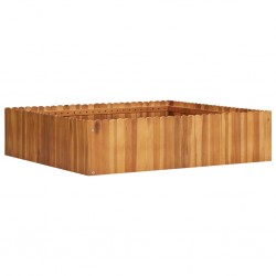 Sonata Градинска повдигната леха, 100x100x25 см, акациево дърво масив - Decorațiuni