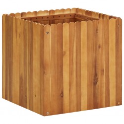 Sonata Градинска повдигната леха, 50x50x50 см, акациево дърво масив - Ghivece, jardiniere