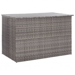 Sonata Градински сандък за съхранение, сив, 150x100x100 cм, полиратан - Construcții de exterior