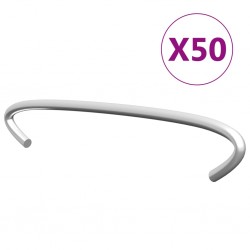 Sonata Куки за габиони, 50 бр, поцинкована стомана, 10 см - Garduri