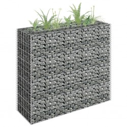 Sonata Габион повдигната леха, поцинкована стомана, 90x30x90 cм - Garduri