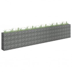 Sonata Габион повдигната леха, поцинкована стомана, 450x30x90 cм - Garduri