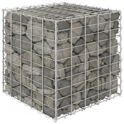 Sonata Кубичен габион повдигната леха, стоманена тел, 50x50x50 cм - Garduri