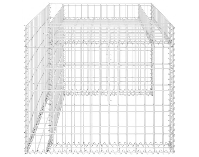 Sonata Гараж за косачка с повдигнато легло 110x80x60 см стоманена тел