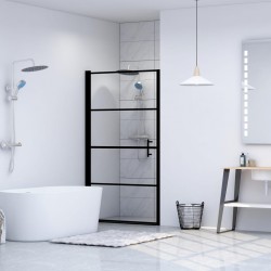 Sonata Врата за душ, закалено стъкло, 81x195 см, черна - Produse pentru baie și WC