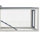 Sonata Клетка за зайци, сива, 303x60x86 см, чам и ела масив