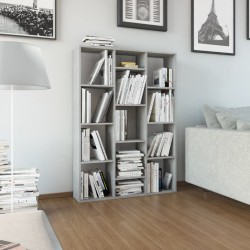 Sonata Разделител за стая/библиотека, бетонно сив, 100x24x140 см, ПДЧ - Electrocasnice și accesorii pentru living