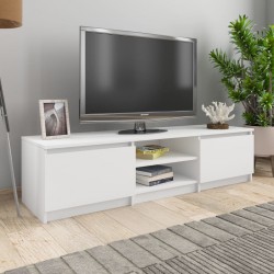 Sonata ТВ шкаф, бял, 140x40x35,5 см, ПДЧ - Comode TV