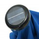 Sonata Градински чадър с LED лампички и стоманен прът, 300 см, син