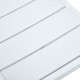 Sonata Градински столове, 4 бр, бели, HDPE, имитация на дърво
