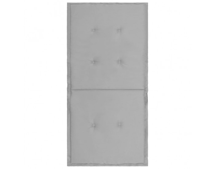 Sonata Възглавници за градински столове, 4 бр, сиви, 100x50x3 см