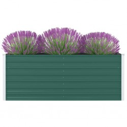 Sonata Повдигната леха, 160x80x45 см, поцинкована стомана, зелена - Ghivece, jardiniere