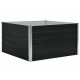 Sonata Повдигната леха, 100x100x45 см, поцинкована стомана, антрацит