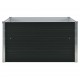 Sonata Повдигната леха, 100x100x45 см, поцинкована стомана, антрацит