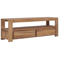 Sonata ТВ шкаф, 120x30x40 cм, тиково дърво масив - Comode TV