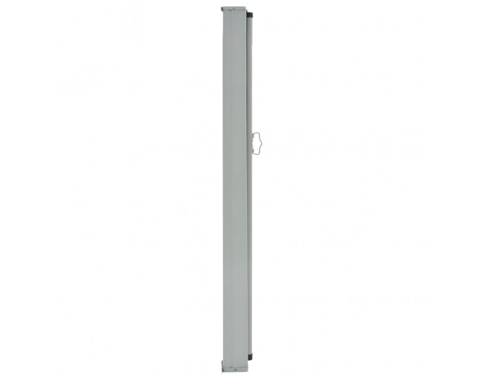 Sonata Прибираща се дворна странична тента, 80x300 см, червена