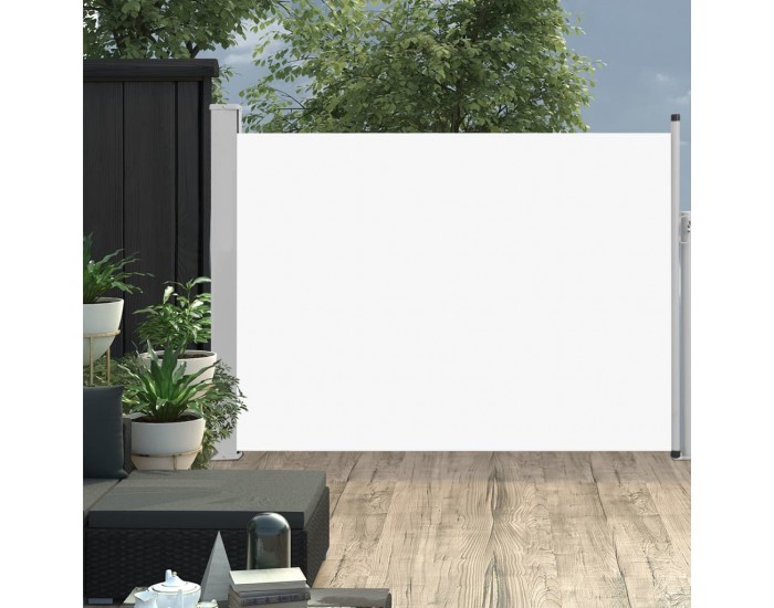 Sonata Прибираща се странична тента, 100x500 см, кремава