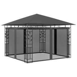 Sonata Шатра с мрежа против комари, 3x3x2,73 м, антрацит, 180 г/м² - Construcții de exterior