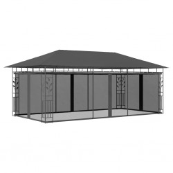 Sonata Шатра с мрежа против комари, 6x3x2,73 м, антрацит - Construcții de exterior