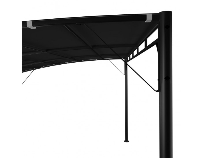 Sonata Градинска тента сенник, 4x3x2,25 м, антрацит