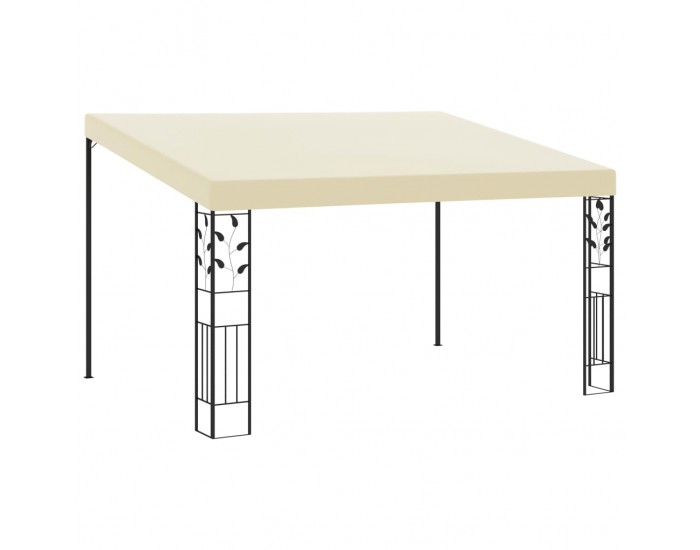 Sonata Шатра за стенен монтаж, 4x3x2,5 м, кремава