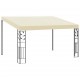 Sonata Шатра за стенен монтаж, 4x3x2,5 м, кремава