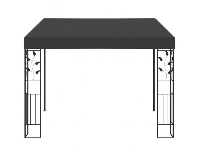 Sonata Шатра за стенен монтаж, 3x3x2,5 м, антрацит