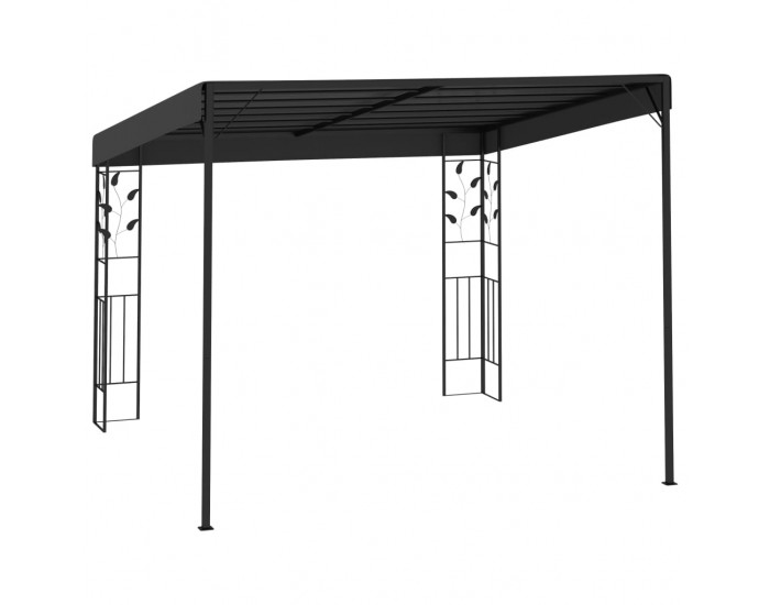 Sonata Шатра за стенен монтаж, 3x3x2,5 м, антрацит