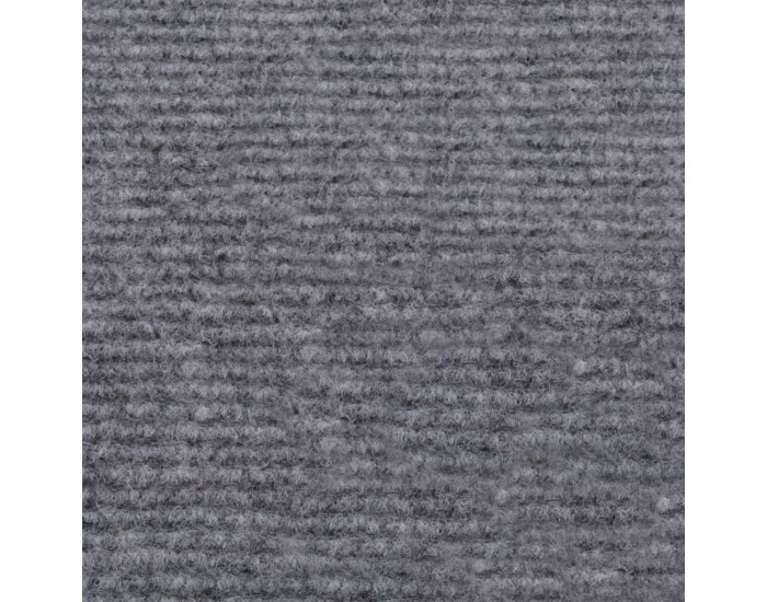 Sonata Изложбен килим, 1,6x10 м, сив, набразден