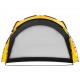 Sonata Парти шатра с LED и 4 стени, 3,6x3,6x2,3 м, жълта