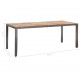 Sonata Set mobilier de exterior cu perne, 9 piese, gri, poliratan