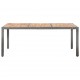 Sonata Set mobilier de exterior cu perne, 9 piese, gri, poliratan