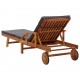 Sonata Шезлонг с шалте, акациево дърво масив