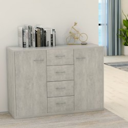 Sonata Бюфет, бетонно сив, 88x30x65 см, ПДЧ - Corpuri, vitrine, biblioteci modulare