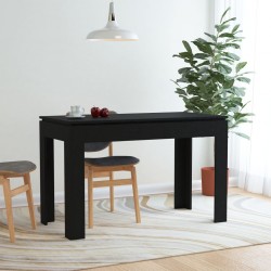 Sonata H Трапезна маса, черна, 120x60x76 см, инженерно дърво - Mese de dining