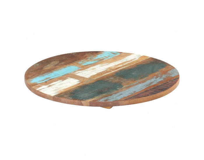 Sonata Кръгъл плот за маса, 80 см, 25-27 мм, регенерирано дърво масив
