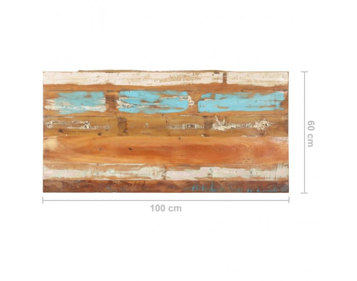 Sonata Правоъгълен плот за маса 60x100 см 25-27 мм регенериран масив
