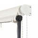 Sonata Сенник с падащо рамо с LED, 250х150 см, кремав