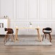 Sonata H Трапезни столове, 2 бр, извито дърво и изкуствена кожа