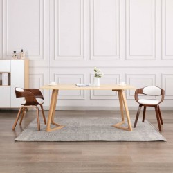 Sonata H Трапезни столове, 2 бр, извито дърво и изкуствена кожа - Scaune de dining
