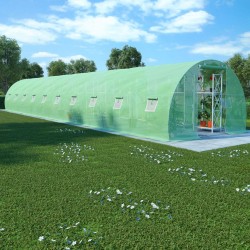 Sonata Оранжерия със стоманена основа 45 м² 15x3x2 м - Construcții de exterior