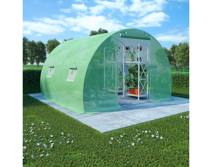 Sonata Оранжерия със стоманена основа 6 м² 3x2x2 м