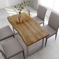 Sonata H Трапезна маса, 140x70x76 см, акациево дърво масив - Mese de dining