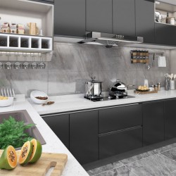 Sonata Самозалепващо фолио за мебели, черно, 500х90 см, PVC - Materiale pentru decorațiuni