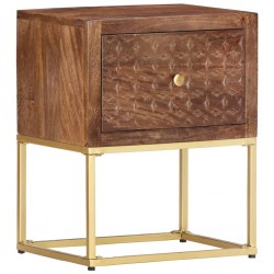 Sonata H Нощно шкафче, 40х30х50 см, мангово дърво масив - Noptiere