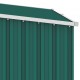 Sonata Градински навес зелен 245x98x159 см поцинкована стомана