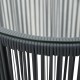 Sonata Бистро комплект с възглавници, 3 части, PVC, ратан, антрацит